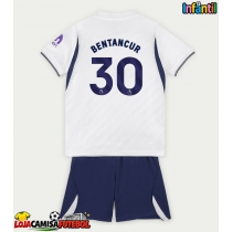 Camisa de Futebol Tottenham Hotspur Rodrigo Bentancur #30 Equipamento Principal Infantil 2026-27 Manga Curta (+ Calças curtas)